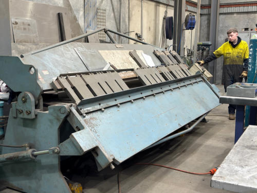 Pan Brake / Folding Machine - Engineering Processing | BKT Engineering