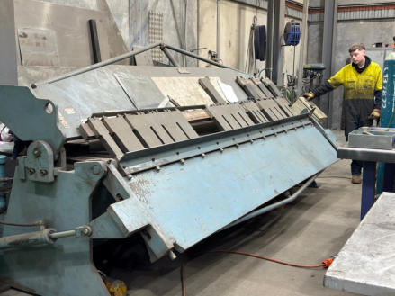 Pan Brake / Folding Machine - Engineering Processing | BKT Engineering