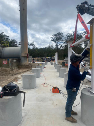 Wauchope Asphalt Plant Install | BKT Engineering